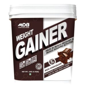 MasterDreamBodies MDB Weight Gainer with added Creatine & BCAA 2kg Chocolate Flavour