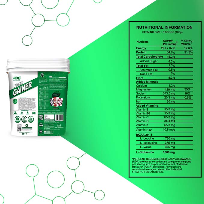 Master Dream Bodies Table Mass Gainer