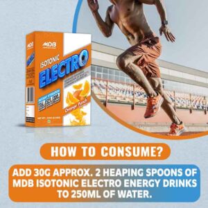 MDB MasterDreamBodies Isotonic Electro Instant Hydration & Energy Drink How to consume