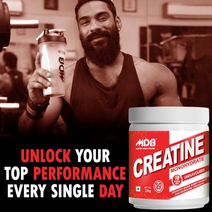 MDB Creatine 250g Unflavoured - Performance