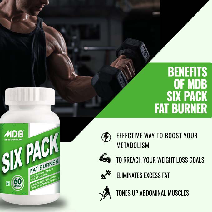 MDB Six Pack Fat Burner Master Dream Bodies Benefits