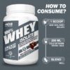 MDB 100% whey isolate 1 Kg - How to Consume